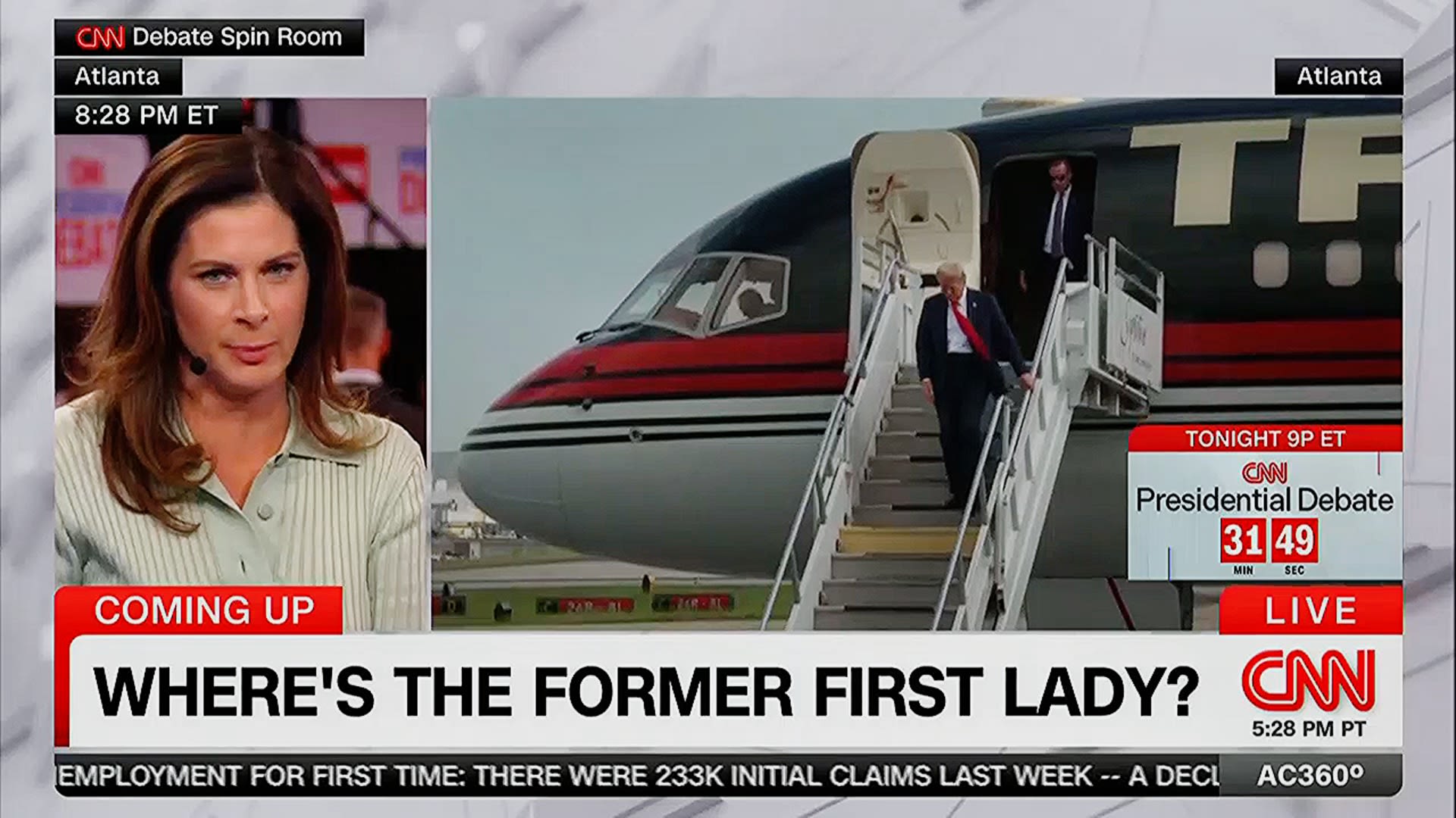 CNN Breaks News On ‘Whereabouts Of Melania Trump’ On Debate Night