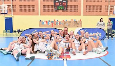 El equipo cadete femenino de baloncesto del Colegio École representará al Principado en el campeonato de España en Santiago