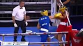 Watch moment boxer Imane Khelif batters opponent