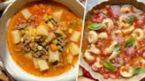 Laura Vitale makes two comforting fall soups: Beef & veggie, sausage & tortellini