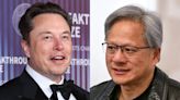 Nvidia's Jensen Huang praises Elon Musk's efforts at Tesla