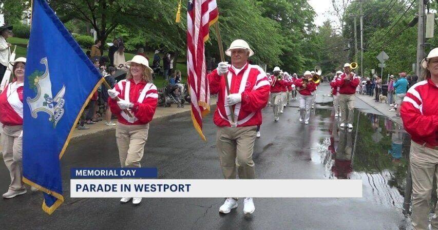 Westport’s Memorial Day Parade marches through Riverside Avenue