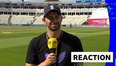 England v West Indies video: Mark Wood says James Anderson chat helped spark wicket haul