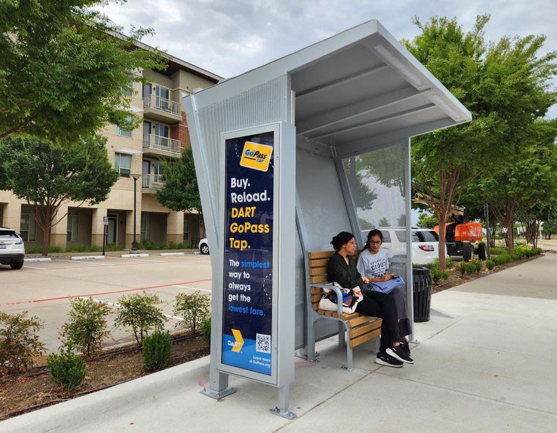 DART's Pilot Program Tests Next-Gen Bus Shelters