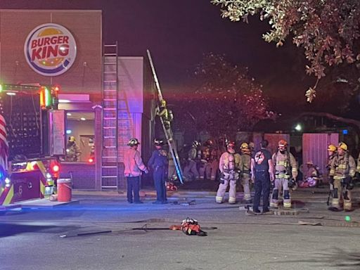 Burger King catches fire in South Austin