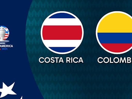 Costa Rica vs. Colombia EN VIVO GRATIS - horario, qué canales TV ver y alineaciones