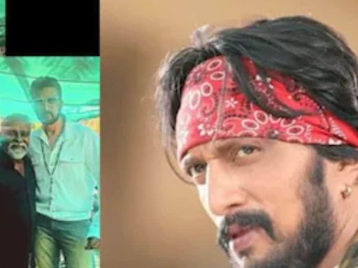 South Actor Mithra Transforms Into A Fierce Villain Look For Kichcha Sudeep's Max - News18