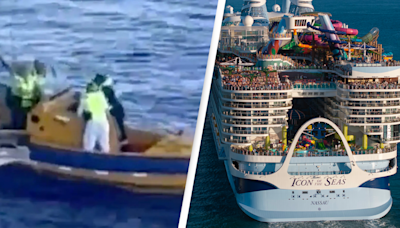 Staff member on world’s biggest cruise ship recalls what happened in moments after passenger ‘jumped’ overboard