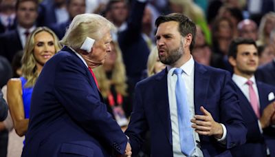 Trump appears with bandaged ear at Republican convention