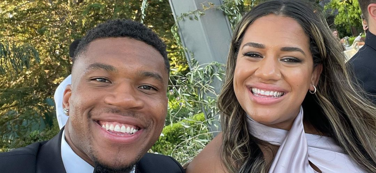 Giannis Antetokounmpo And Mariah Riddlesprigger Say 'I Do'!