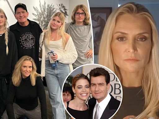 Brooke Mueller gives Charlie Sheen co-parenting update — and reveals where she stands with Denise Richards