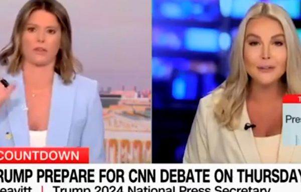 CNN’s Kasie Hunt Dumps Trump Spokesperson For Talking Smack About Her Colleagues