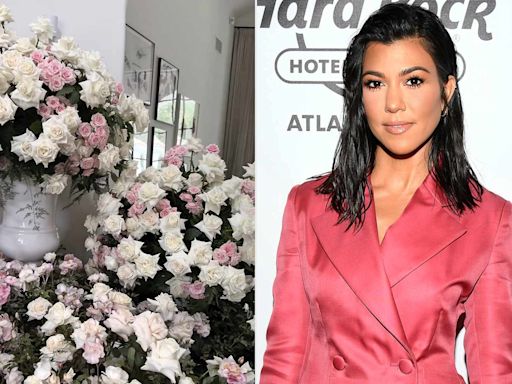 Kourtney Kardashian Reveals What Will Happen to Her Over-the-Top Display of Mother's Day Flowers