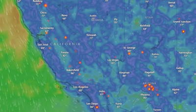 San Bernardino wildfire razes homes: in maps