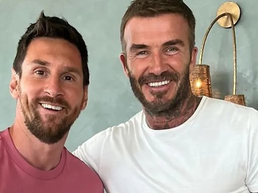 El particular regalo que David Beckham le hizo a Lionel Messi en su cumpleaños: cuánto cuesta