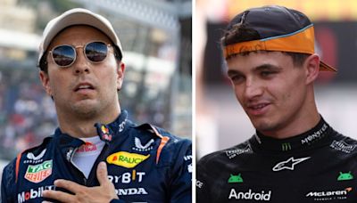 Lando Norris fires cheeky dig at Sergio Perez as Red Bull fight intensifies