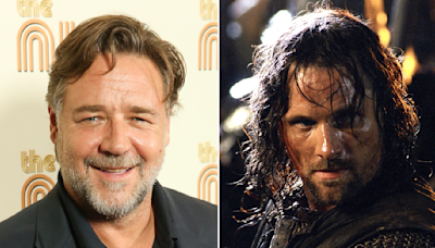 ...Russell Crowe Turned Down Aragorn in ‘Lord of the Rings’ After Iffy Peter Jackson Meeting: ‘I Felt the Studio Was Making...