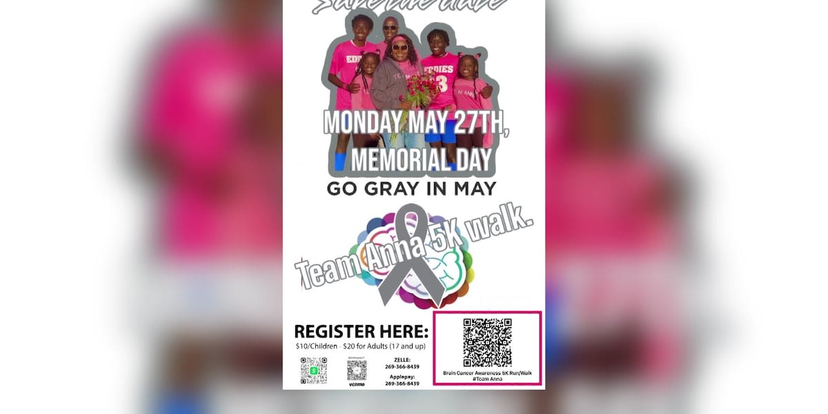 5K run/walk in Niles to raise awareness, support for brain cancer research