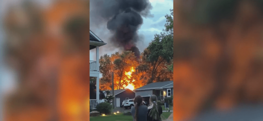 1 dead after house explosion in unincorporated Lake Zurich