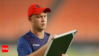 Afghanistan coach Jonathan Trott hopes his bowlers will be thrifty against India | Cricket News - Times of India