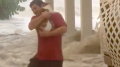 Video of man rescuing cat in midst of Ian's wrath warms hearts around the country