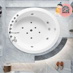 惠達壓克力嵌入式 小戶型家用雙人日式浴缸 智能恆溫泡