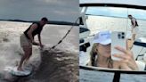 Oilers' McDavid shows off the moves while wakesurfing | Offside