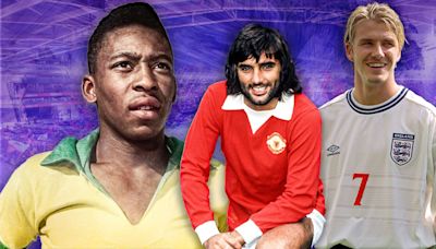 The 11 most famous players in football history have been ranked