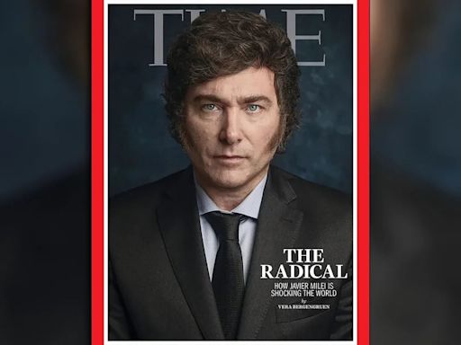 La revista Time eligió a Milei para la tapa de su última edición y analiza su “plan radical para transformar la Argentina”