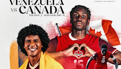 Venezuela vs. Canadá, por Copa América: cómo ver transmisión en Colombia y en qué canal
