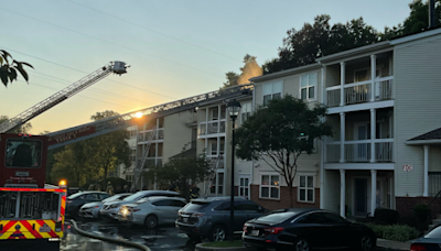 40 residents displaced after fire breaks out at Howard County apartment complex