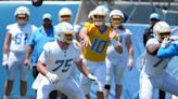 Chargers HC Jim Harbaugh reveals starting offensive line ahead of minicamp