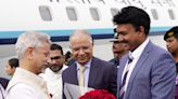 EAM Jaishankar arrives in Sri Lanka, unveils projects with President Wickremesinghe