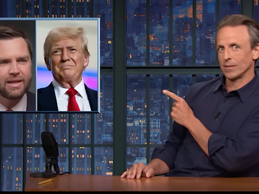 Seth Meyers jokes Tim Walz copied his ‘Republicans are weird’ line: ‘I’ve made a whole career out of it’