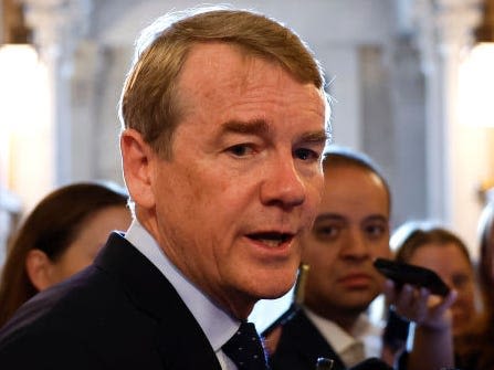 Sen. Michael Bennet says Democrats could 'lose the whole thing' — the White House and Congress — with Biden running