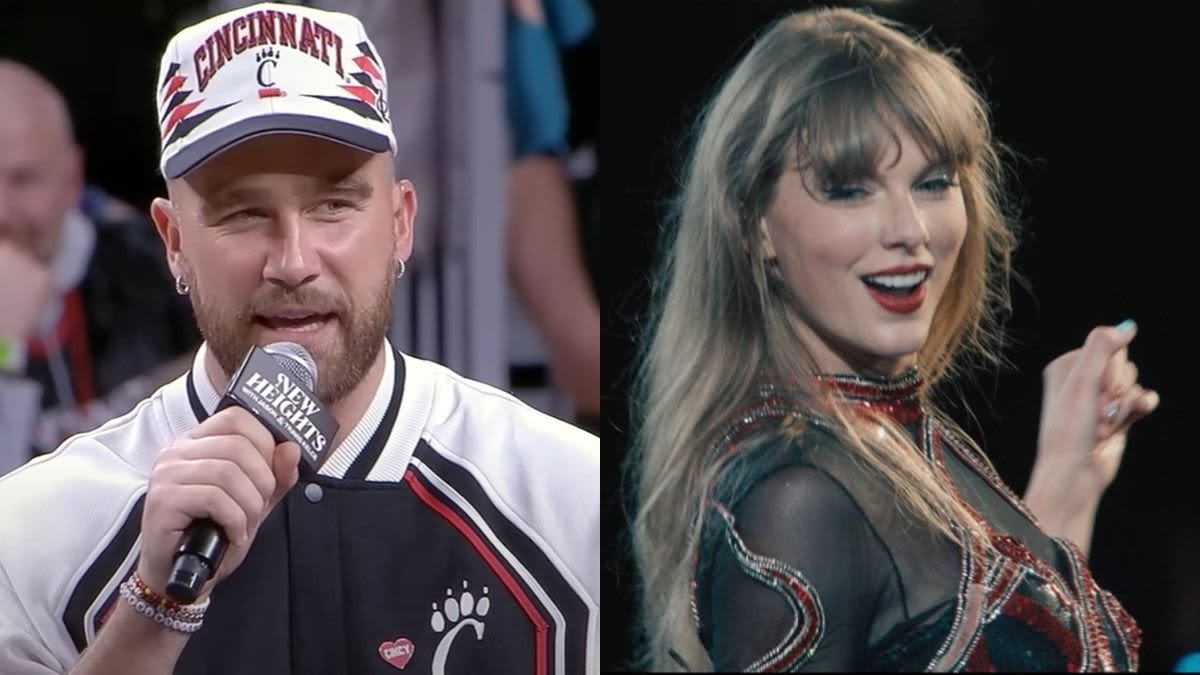 Once You See Travis Kelce Sweetly Walking Taylor Swift Off The Eras Tour Stage, You’ll Understand Why Fans Can’t Get...