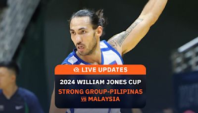 LIVE UPDATES: Philippines vs Malaysia – Jones Cup 2024