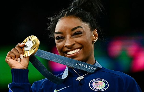 Simone Biles wins 2nd career Olympic gold in women's gymnastics all-around, Suni Lee takes bronze