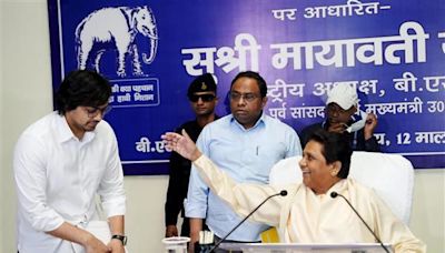 BSP supremo Mayawati declares nephew Akash Anand her 'successor' again, revokes earlier decision
