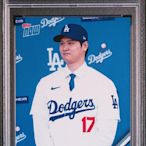 一元起無底價！大谷翔平 Topps now 道奇球衣第一年#OS23鑑定卡, PSA 10