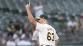 Hogan Harris and 3 Athletics relievers combine to blank Astros 4-0