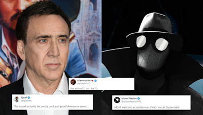 ‘Noir’: Nicolas Cage’s Spider-Man live-action series draws mixed reactions on the internet