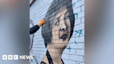 Gavin and Stacey mural covers homeowner's wall