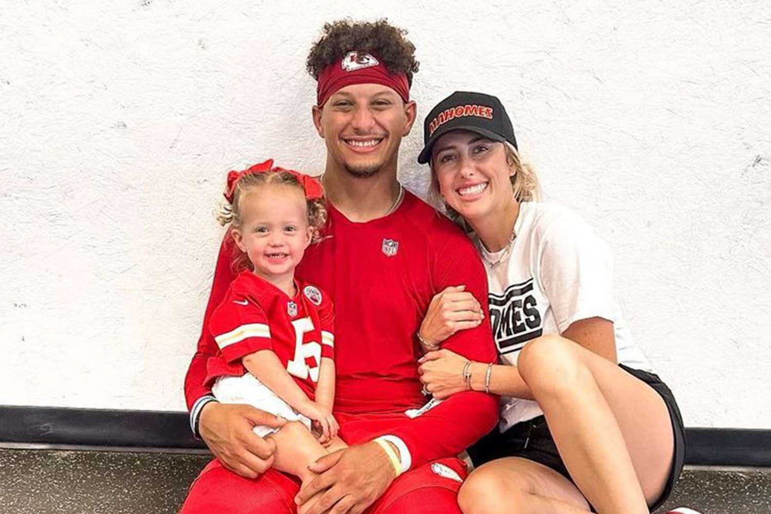 Brittany Mahomes Says Husband Patrick Is ‘Proud’ After Daughter Sterling Falls Asleep Cuddling Basketball