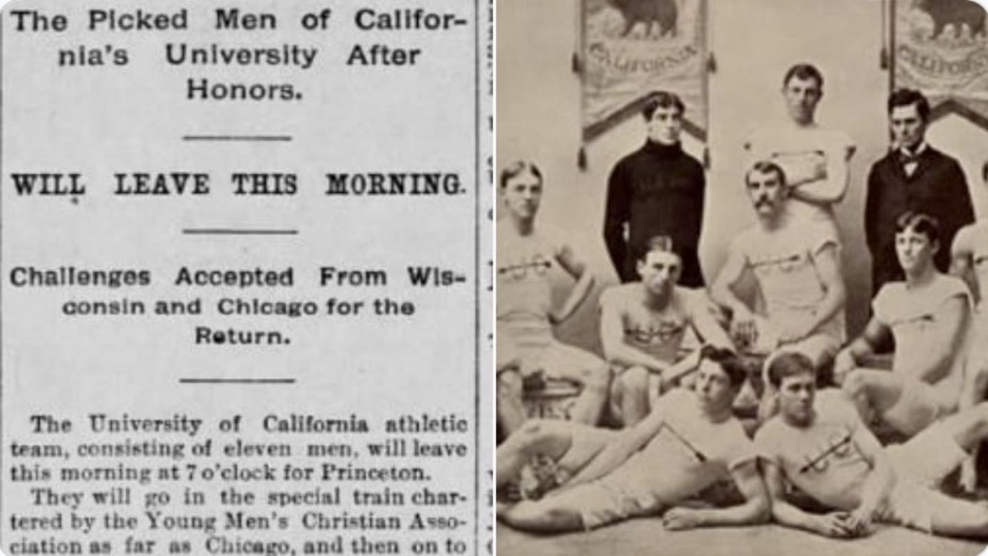 Top 50 Cal Sports Moments -- No. 44: East Feast, 1895