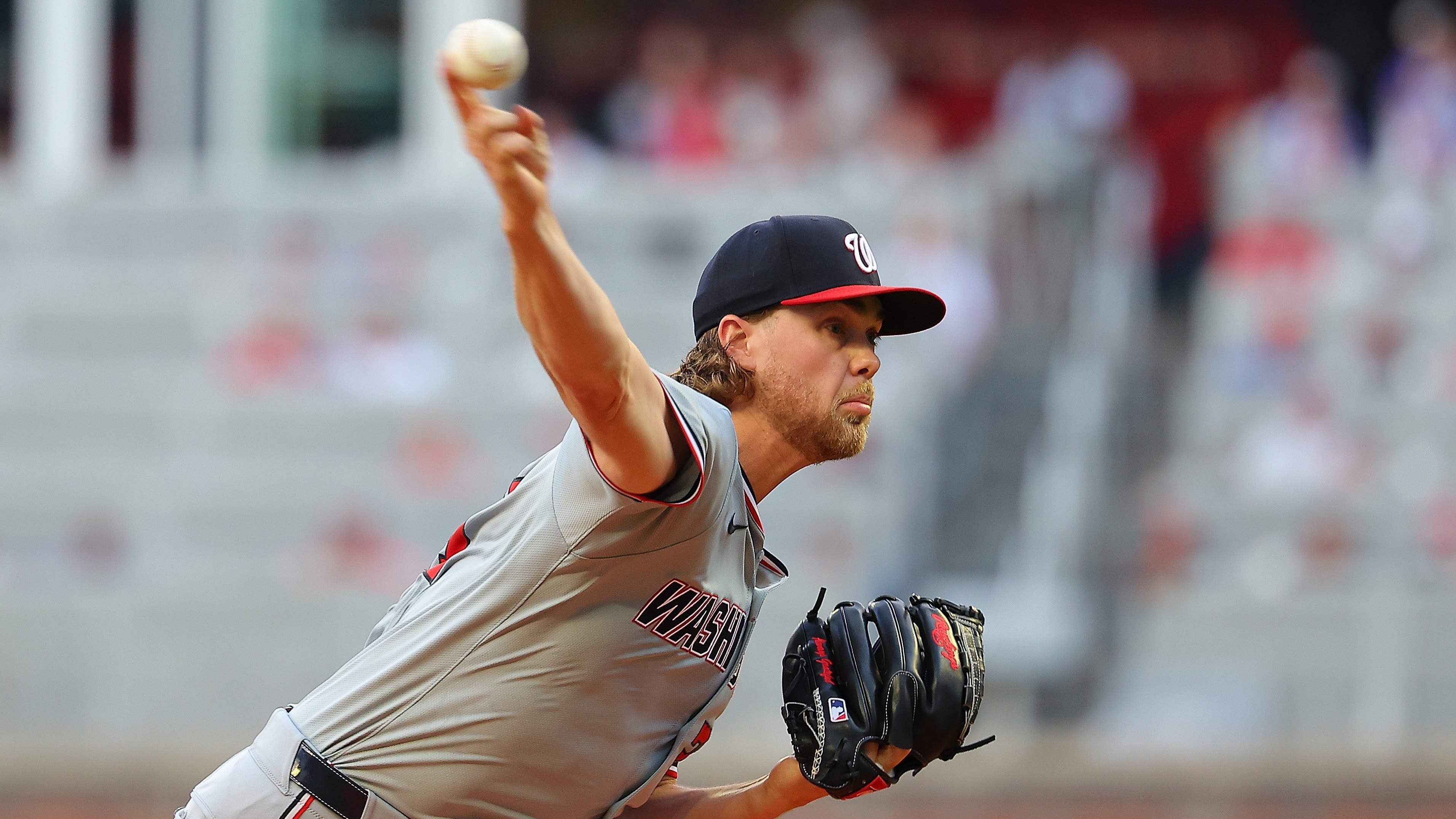 Jake Irvin shuts down the Braves but gets no help in the Nats’ 2-0 loss