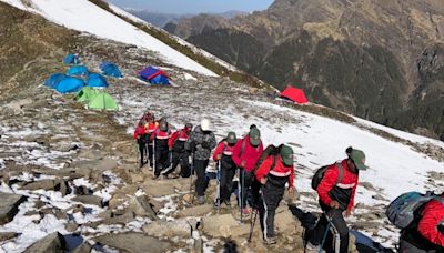 All women trekking expedition