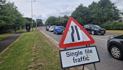 Drivers face delays on Dundee's Arbroath Road due to roadworks