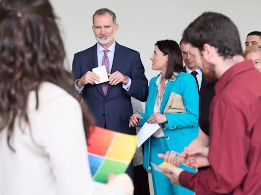 El Rey Felipe VI visita Santander para apoyar el talento joven