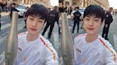 BTS Jin becomes first ever K-Pop idol to carry 2024 Paris Olympic Games torch | WATCH